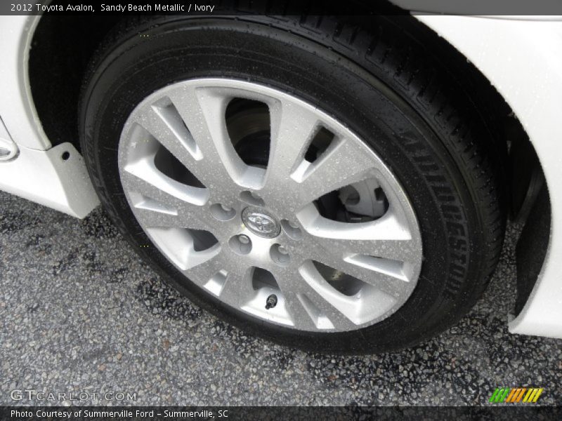 Sandy Beach Metallic / Ivory 2012 Toyota Avalon