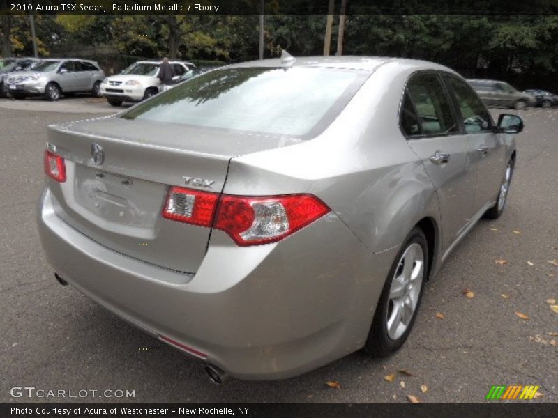 Palladium Metallic / Ebony 2010 Acura TSX Sedan