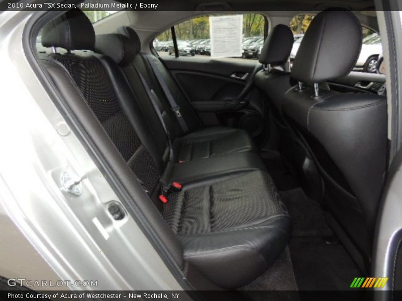 Palladium Metallic / Ebony 2010 Acura TSX Sedan
