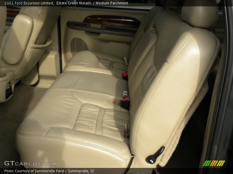 Estate Green Metallic / Medium Parchment 2001 Ford Excursion Limited