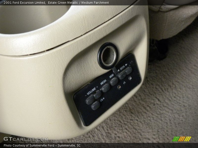 Estate Green Metallic / Medium Parchment 2001 Ford Excursion Limited