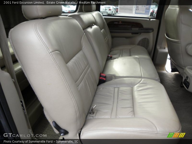 Estate Green Metallic / Medium Parchment 2001 Ford Excursion Limited