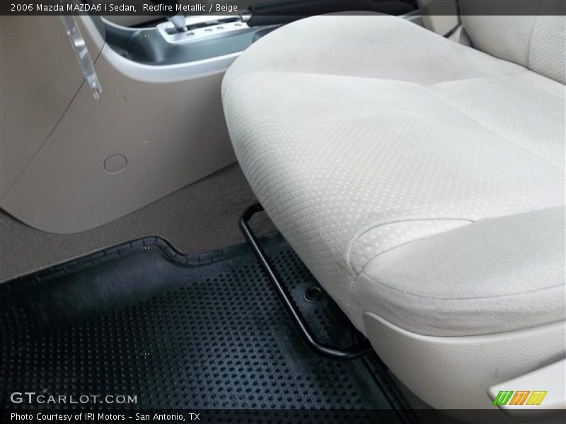 Redfire Metallic / Beige 2006 Mazda MAZDA6 i Sedan