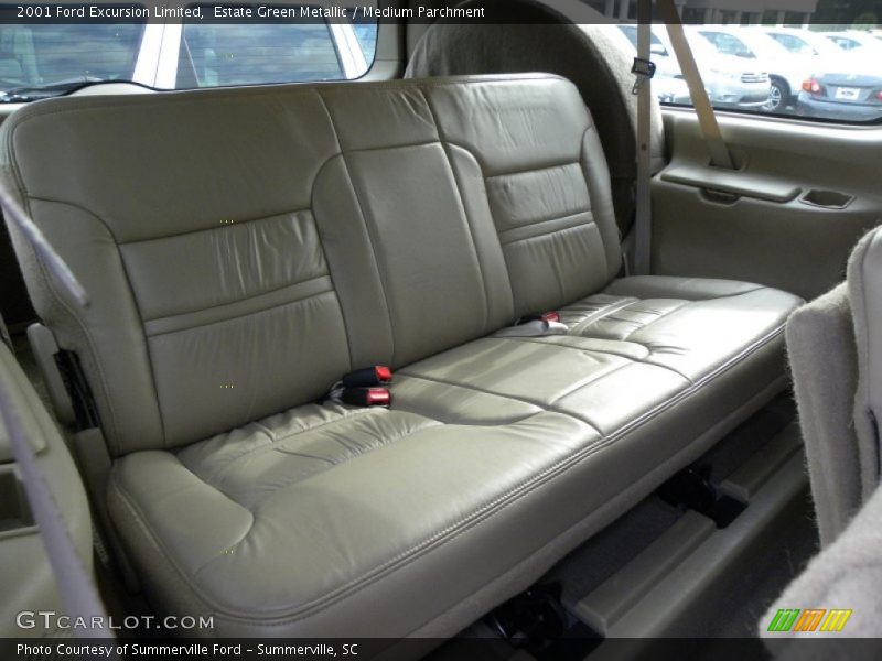Estate Green Metallic / Medium Parchment 2001 Ford Excursion Limited