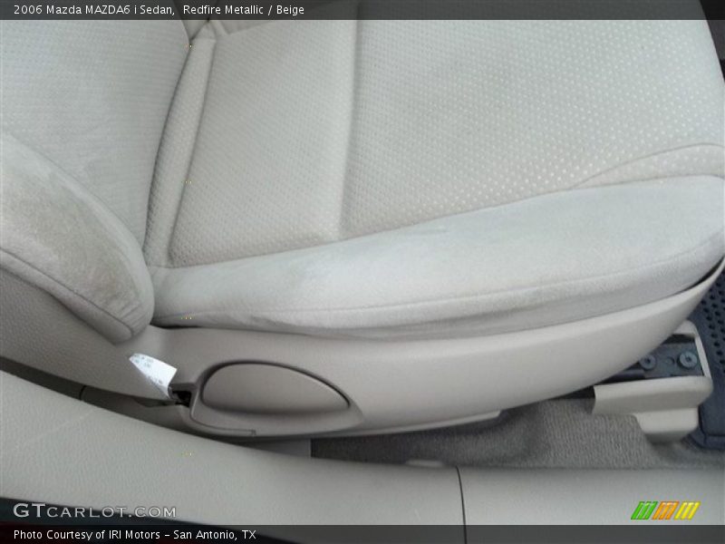 Redfire Metallic / Beige 2006 Mazda MAZDA6 i Sedan