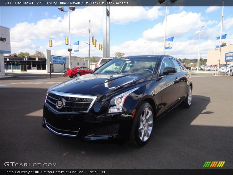 Black Raven / Jet Black/Jet Black Accents 2013 Cadillac ATS 2.5L Luxury