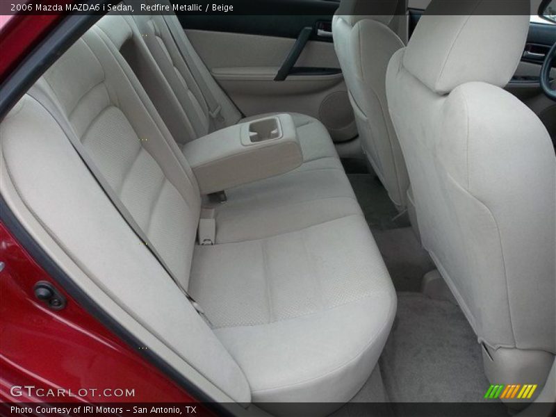 Redfire Metallic / Beige 2006 Mazda MAZDA6 i Sedan