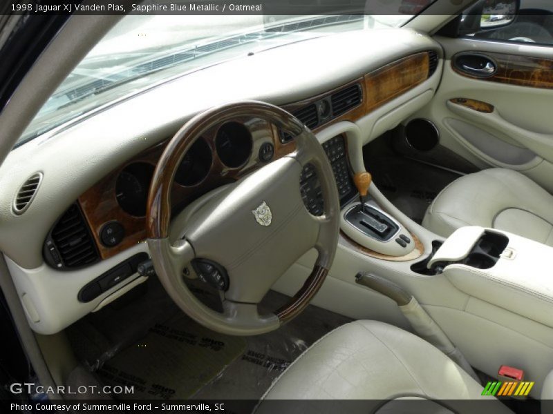 Sapphire Blue Metallic / Oatmeal 1998 Jaguar XJ Vanden Plas