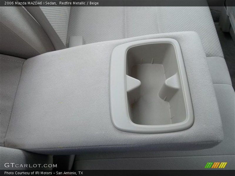 Redfire Metallic / Beige 2006 Mazda MAZDA6 i Sedan