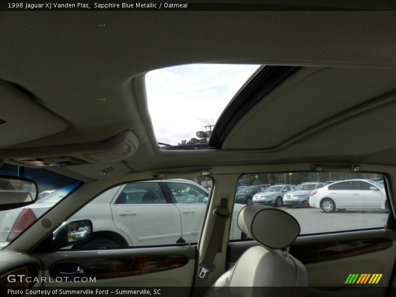 Sapphire Blue Metallic / Oatmeal 1998 Jaguar XJ Vanden Plas