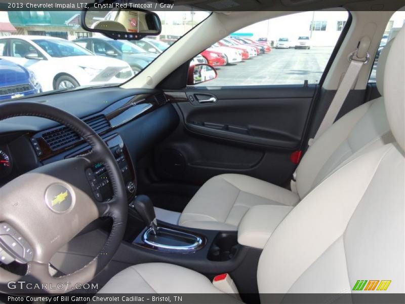 Crystal Red Tintcoat / Gray 2013 Chevrolet Impala LTZ