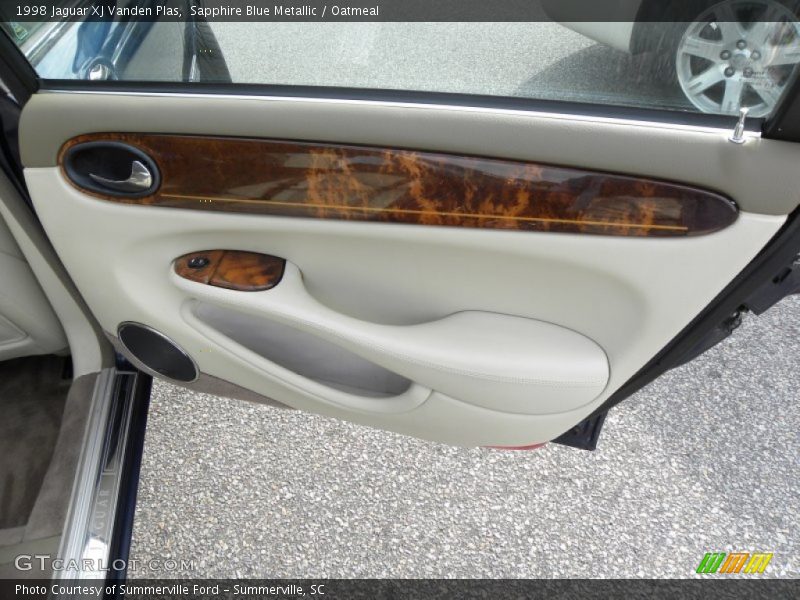 Sapphire Blue Metallic / Oatmeal 1998 Jaguar XJ Vanden Plas