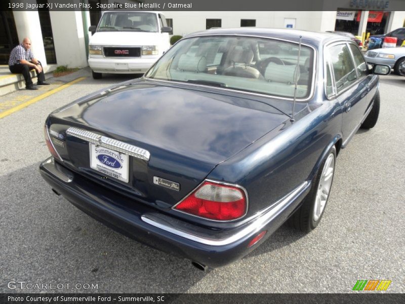 Sapphire Blue Metallic / Oatmeal 1998 Jaguar XJ Vanden Plas