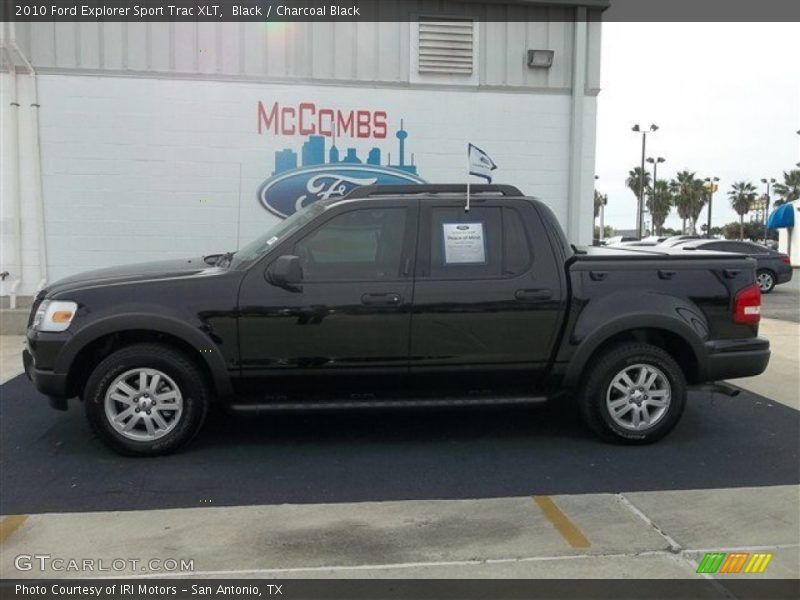 Black / Charcoal Black 2010 Ford Explorer Sport Trac XLT