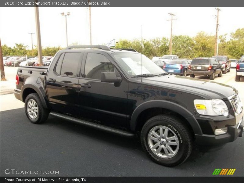 Black / Charcoal Black 2010 Ford Explorer Sport Trac XLT
