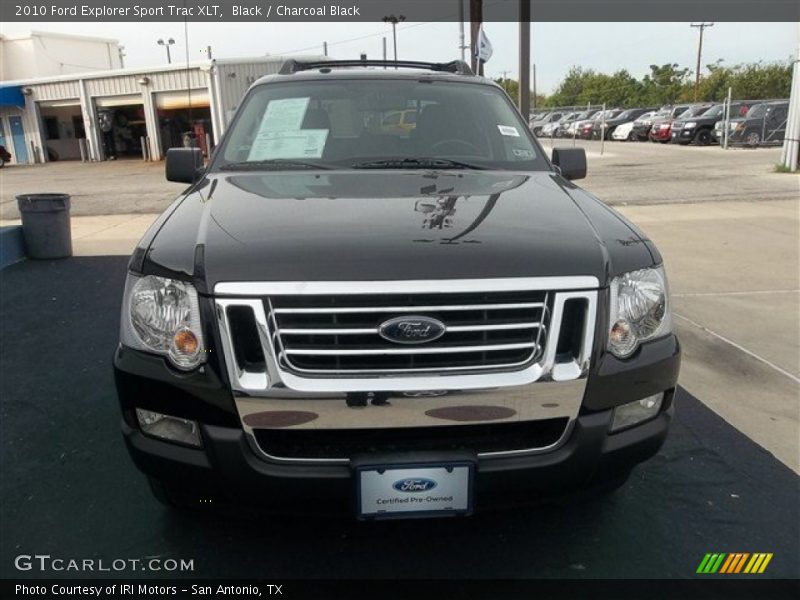 Black / Charcoal Black 2010 Ford Explorer Sport Trac XLT