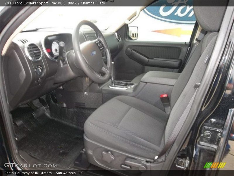 Black / Charcoal Black 2010 Ford Explorer Sport Trac XLT
