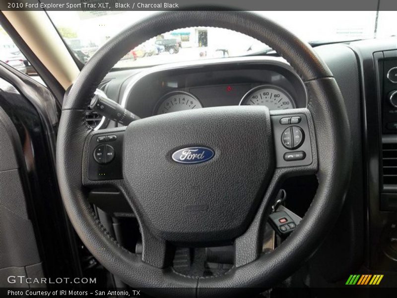 Black / Charcoal Black 2010 Ford Explorer Sport Trac XLT