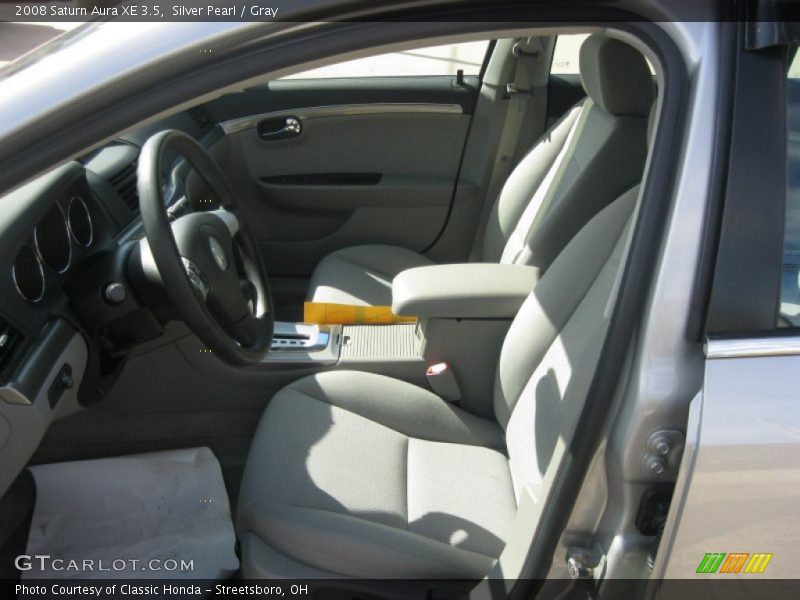 Silver Pearl / Gray 2008 Saturn Aura XE 3.5