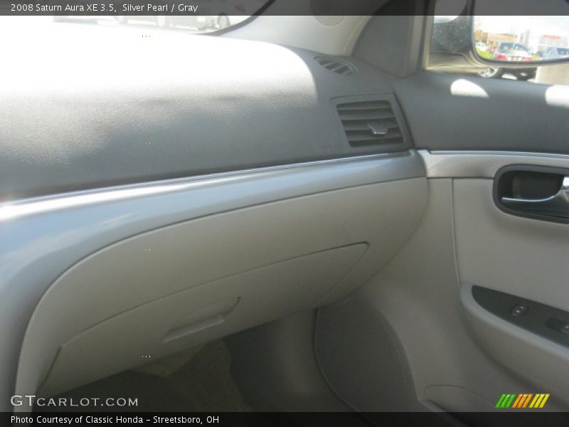 Silver Pearl / Gray 2008 Saturn Aura XE 3.5