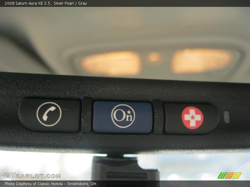 Silver Pearl / Gray 2008 Saturn Aura XE 3.5