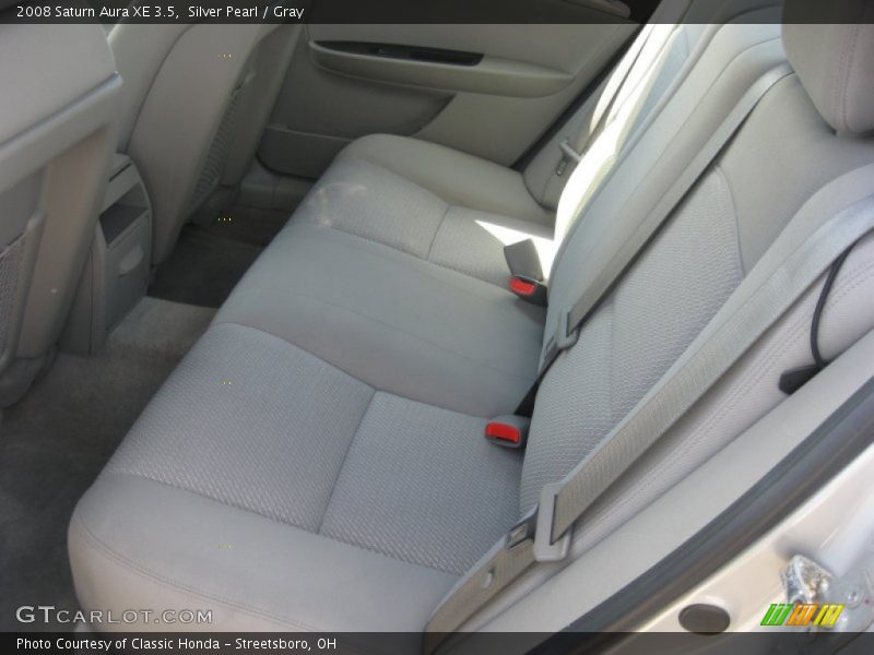 Silver Pearl / Gray 2008 Saturn Aura XE 3.5