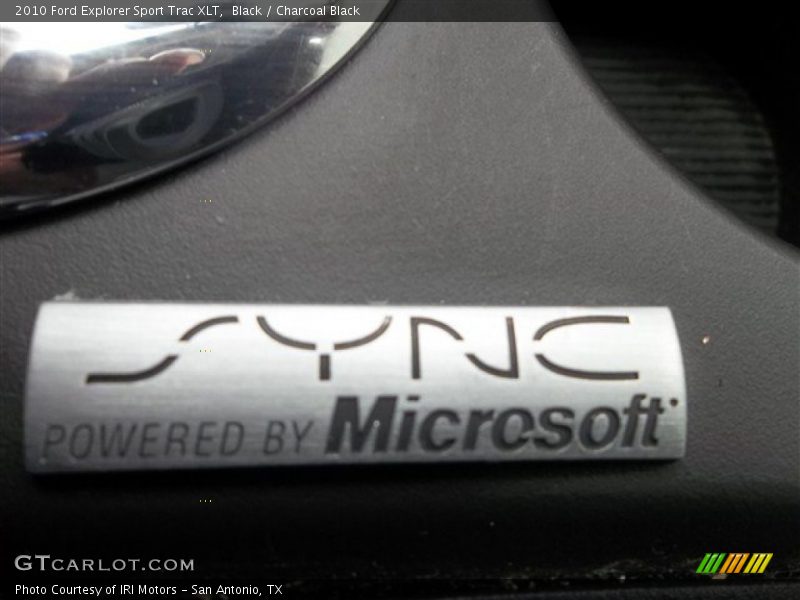 Black / Charcoal Black 2010 Ford Explorer Sport Trac XLT