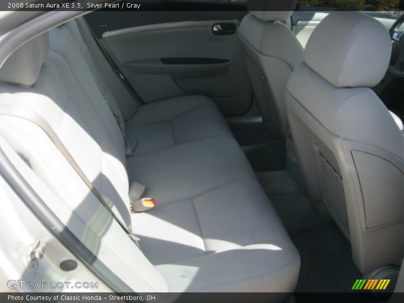 Silver Pearl / Gray 2008 Saturn Aura XE 3.5