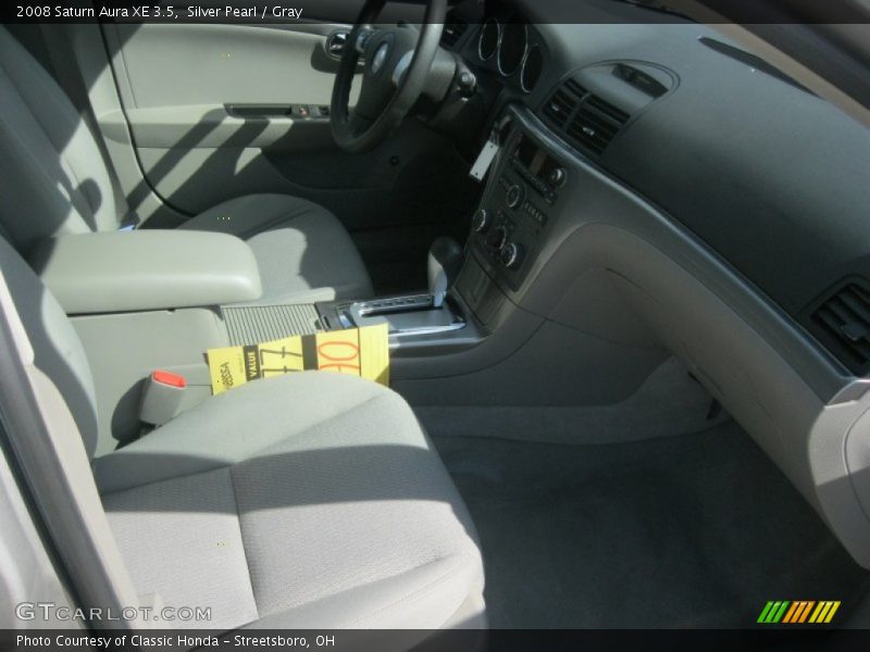 Silver Pearl / Gray 2008 Saturn Aura XE 3.5