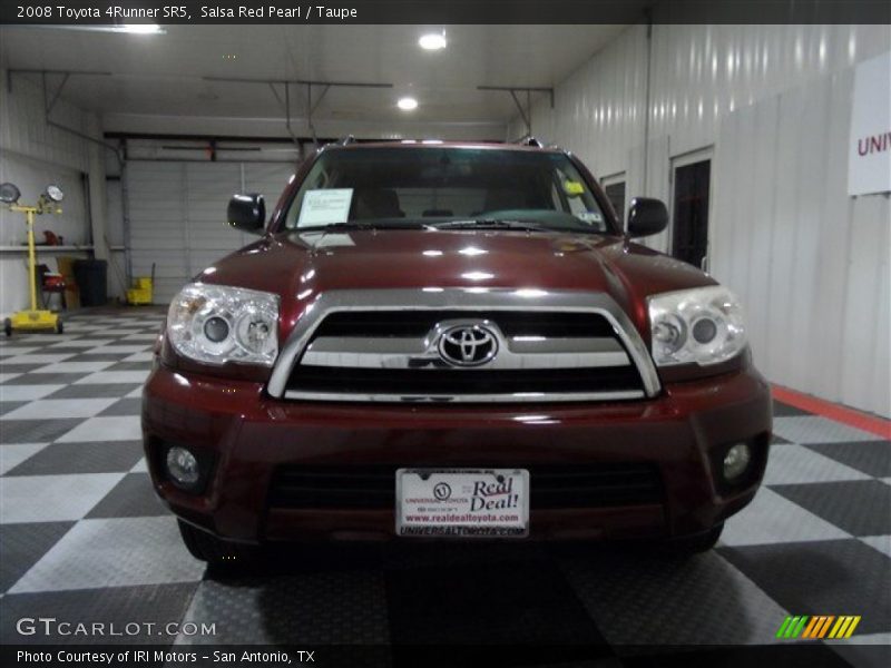 Salsa Red Pearl / Taupe 2008 Toyota 4Runner SR5