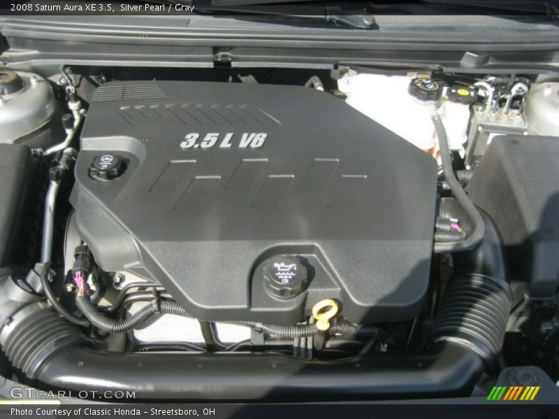 Silver Pearl / Gray 2008 Saturn Aura XE 3.5