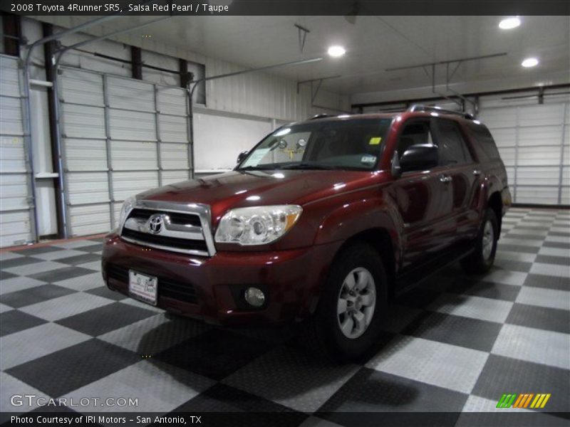 Salsa Red Pearl / Taupe 2008 Toyota 4Runner SR5