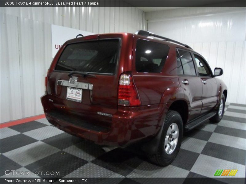 Salsa Red Pearl / Taupe 2008 Toyota 4Runner SR5