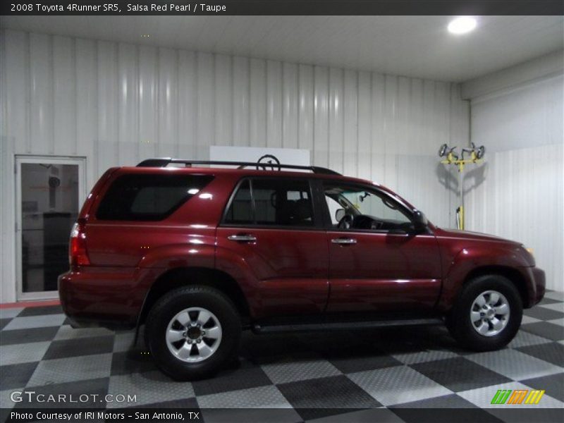Salsa Red Pearl / Taupe 2008 Toyota 4Runner SR5
