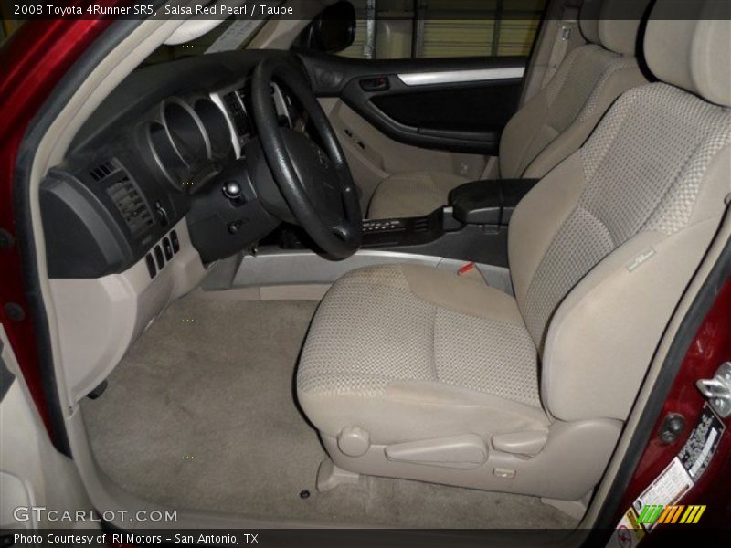 Salsa Red Pearl / Taupe 2008 Toyota 4Runner SR5