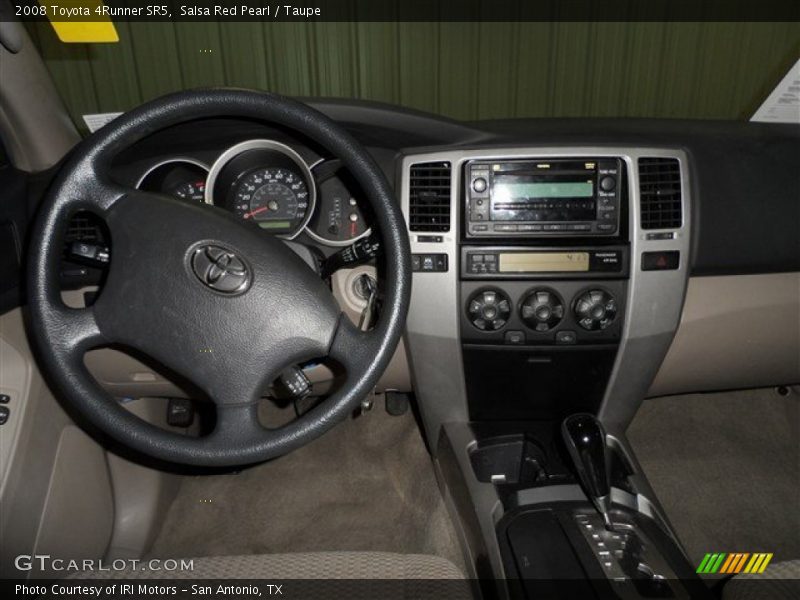 Salsa Red Pearl / Taupe 2008 Toyota 4Runner SR5