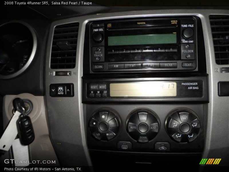 Salsa Red Pearl / Taupe 2008 Toyota 4Runner SR5