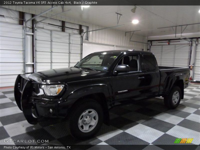 Black / Graphite 2012 Toyota Tacoma V6 SR5 Access Cab 4x4