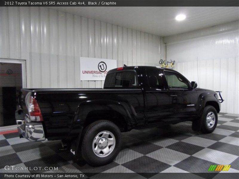 Black / Graphite 2012 Toyota Tacoma V6 SR5 Access Cab 4x4