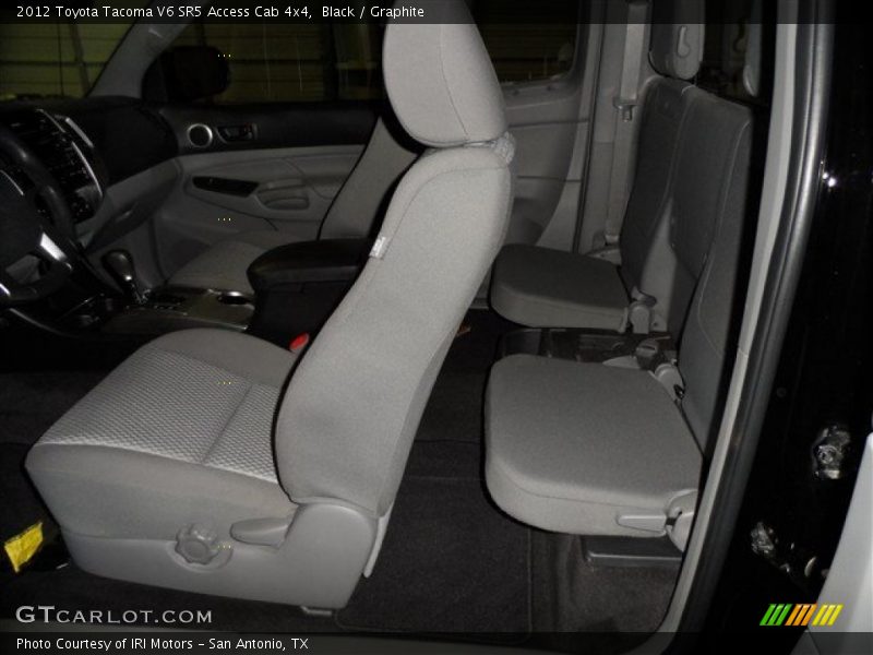 Black / Graphite 2012 Toyota Tacoma V6 SR5 Access Cab 4x4