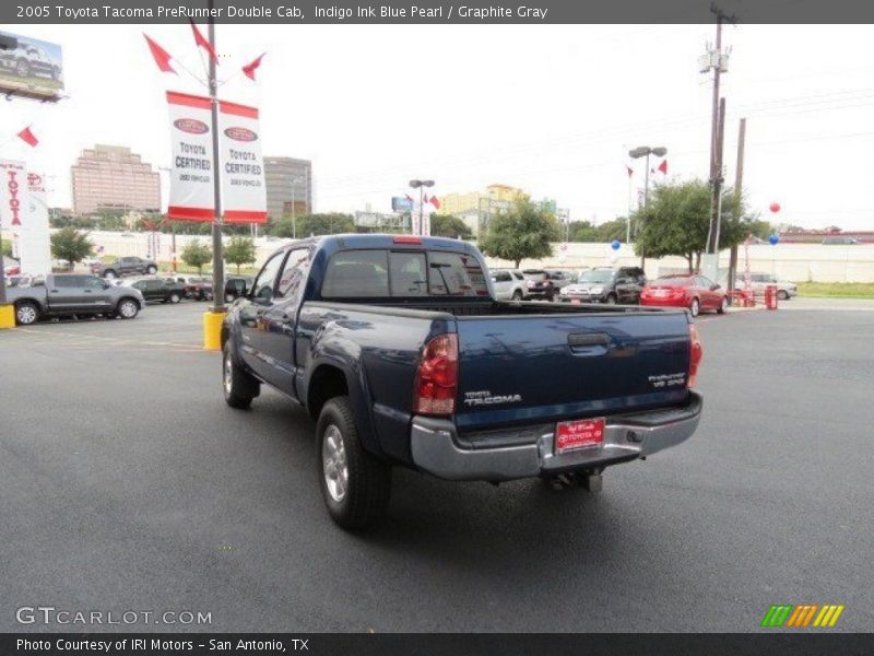 Indigo Ink Blue Pearl / Graphite Gray 2005 Toyota Tacoma PreRunner Double Cab