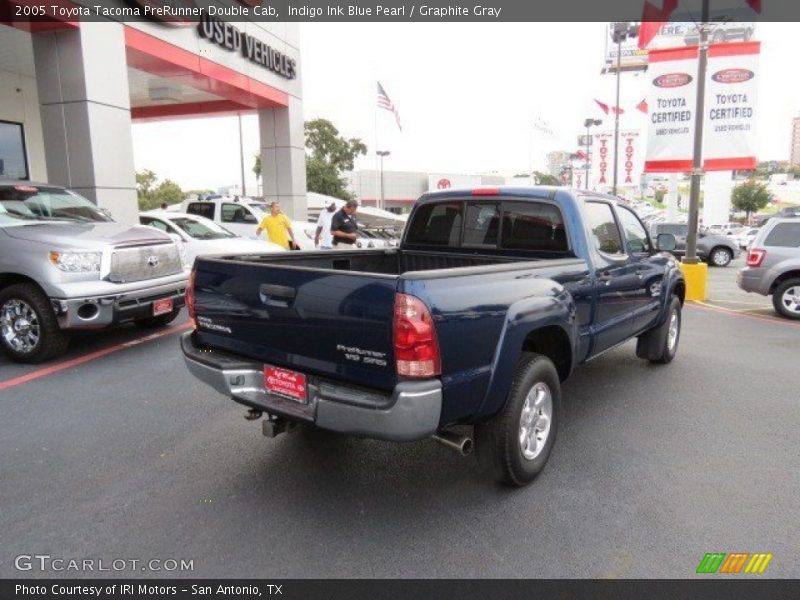 Indigo Ink Blue Pearl / Graphite Gray 2005 Toyota Tacoma PreRunner Double Cab