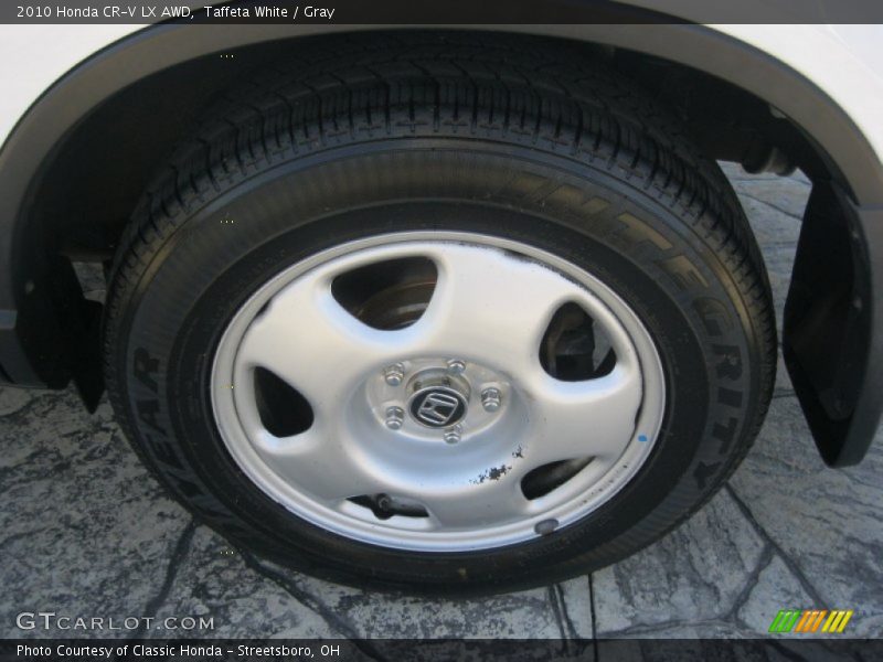 Taffeta White / Gray 2010 Honda CR-V LX AWD