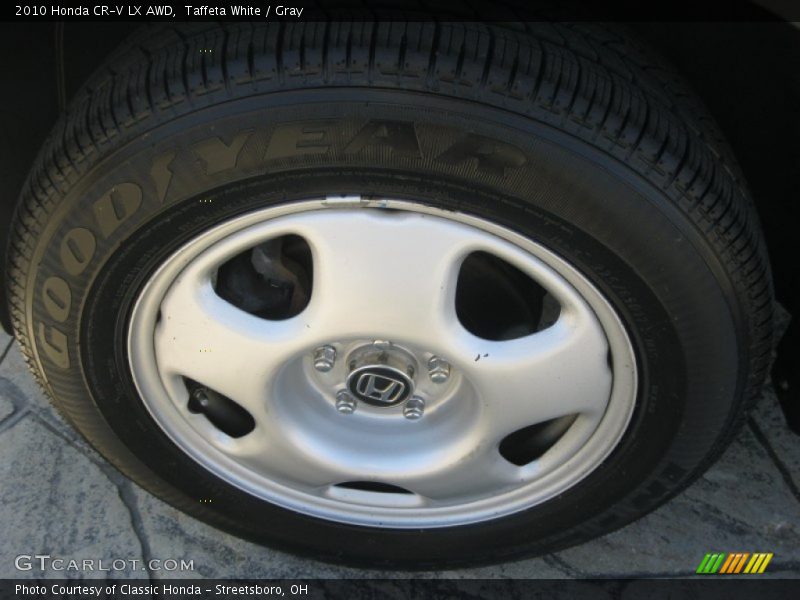 Taffeta White / Gray 2010 Honda CR-V LX AWD