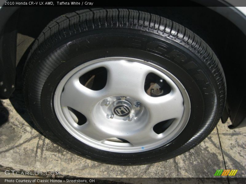 Taffeta White / Gray 2010 Honda CR-V LX AWD