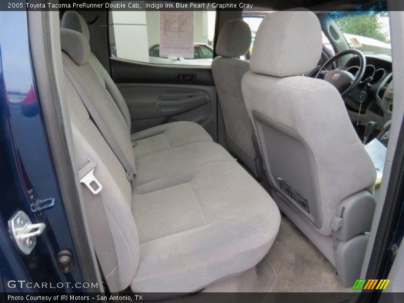 Indigo Ink Blue Pearl / Graphite Gray 2005 Toyota Tacoma PreRunner Double Cab