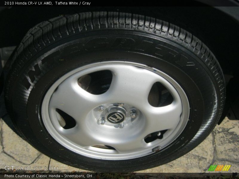 Taffeta White / Gray 2010 Honda CR-V LX AWD