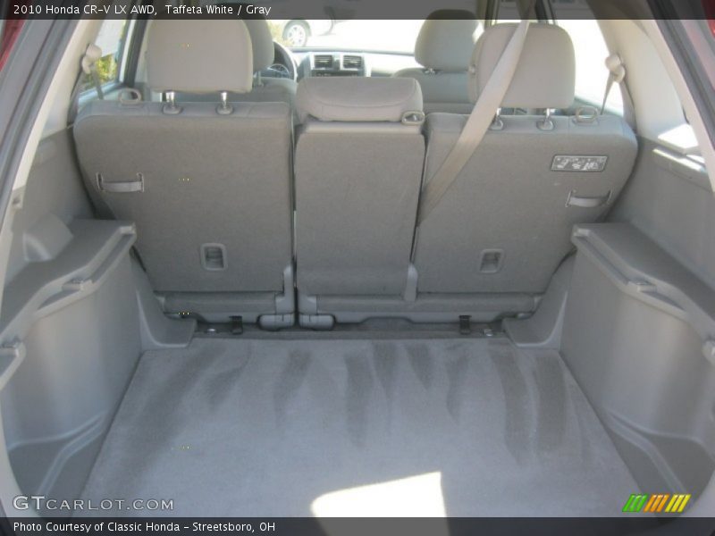 Taffeta White / Gray 2010 Honda CR-V LX AWD