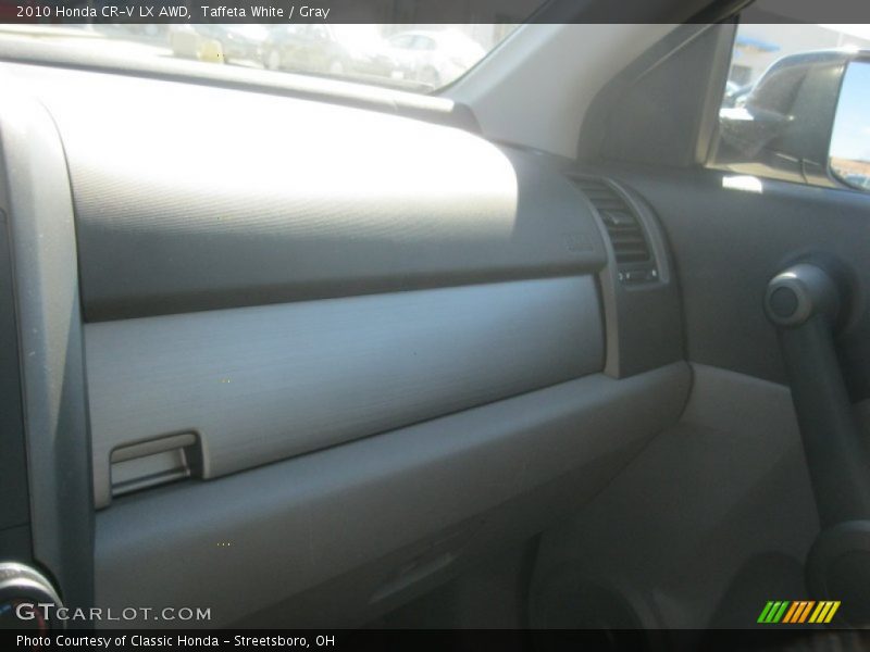 Taffeta White / Gray 2010 Honda CR-V LX AWD