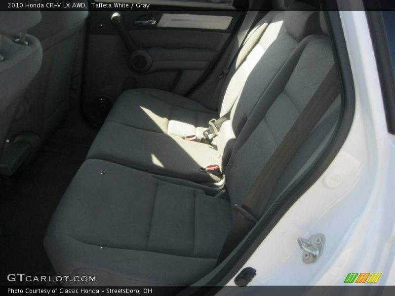 Taffeta White / Gray 2010 Honda CR-V LX AWD